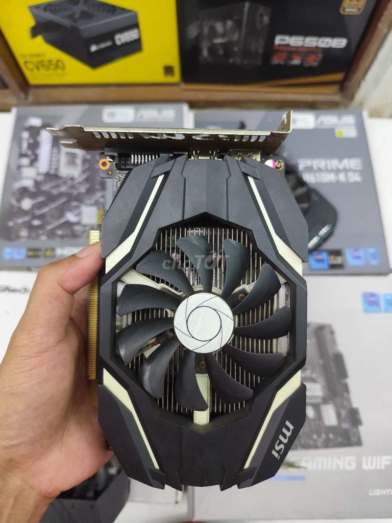 Card đồ họa MSI GTX 1050Ti 4GB. Mua bán Linh kiện (RAM, Card...) tại Quận Cẩm Lệ Đà Nẵng được đăng bởi Thanh Hùng hình 1