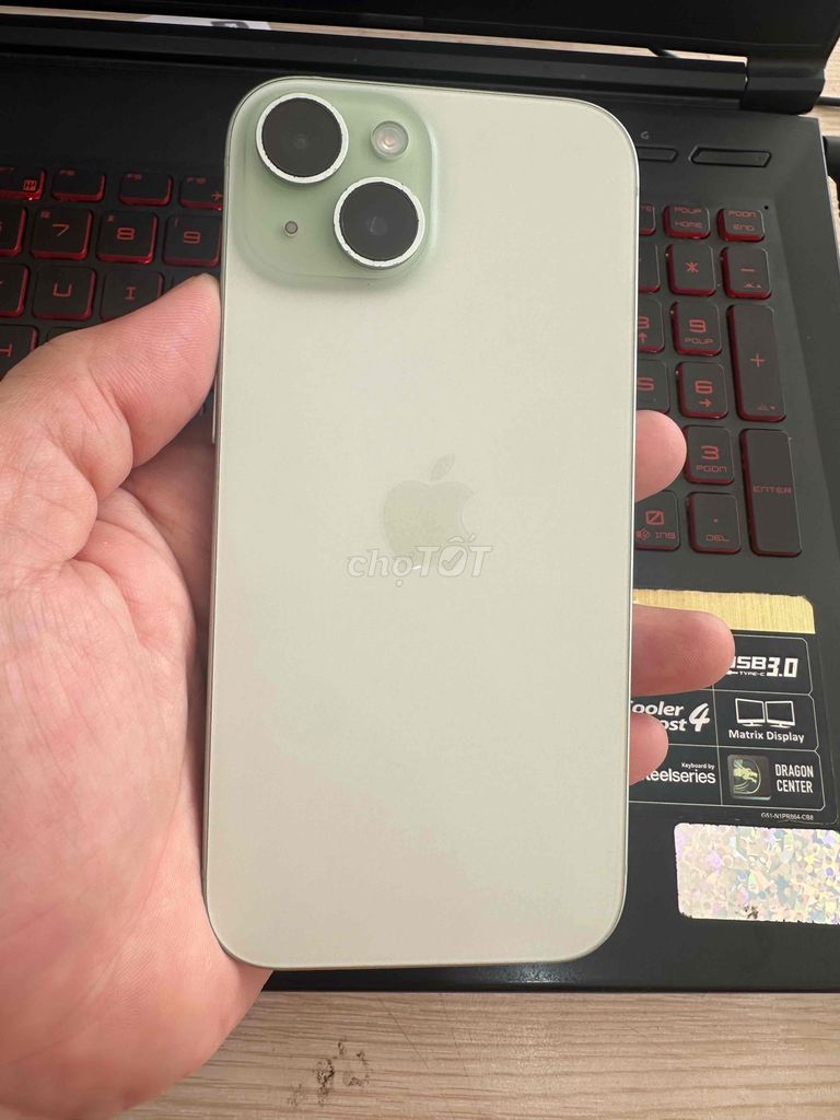 Apple iPhone 15 128GB Xanh. Mua bán Điện thoại tại Quận Thanh Khê Đà Nẵng được đăng bởi My hình 1