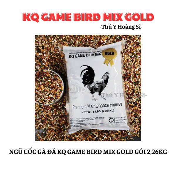 Ngũ cốc KQ GAME BIRD MIX GOLD gói 2,26kg