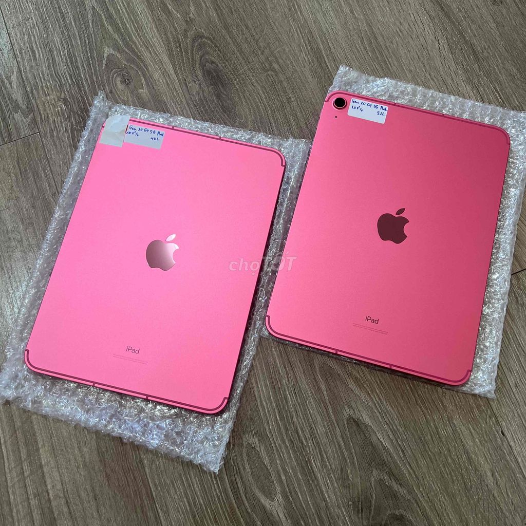 iPad Gen 10 64G 5G Pink 99.99% sạc ít - Oder USA