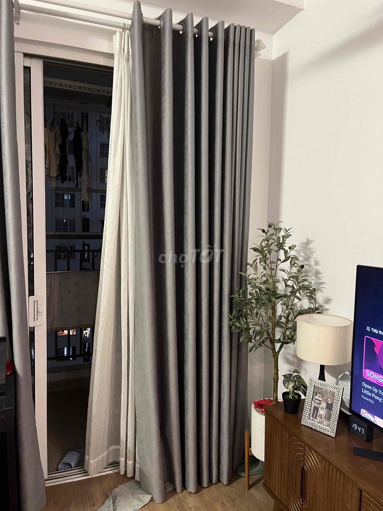 Rèm cửa vải xám chống nắng. Mua bán Nội thất, đồ gia dụng khác tại Quận 4 Tp Hồ Chí Minh được đăng bởi Tri hình 1