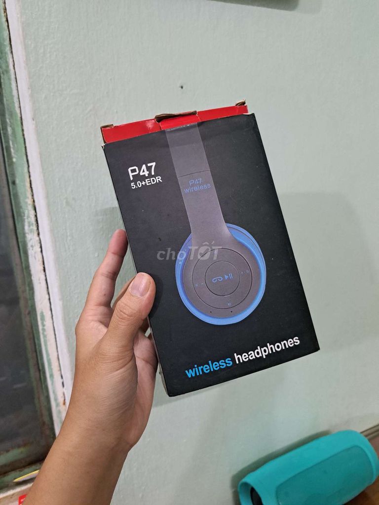 Tai nghe chụp tai Bluetooth P47, new. Mua bán Tivi, Âm thanh tại Quận Hải Châu Đà Nẵng được đăng bởi Nguyễn hoàng long hình 1