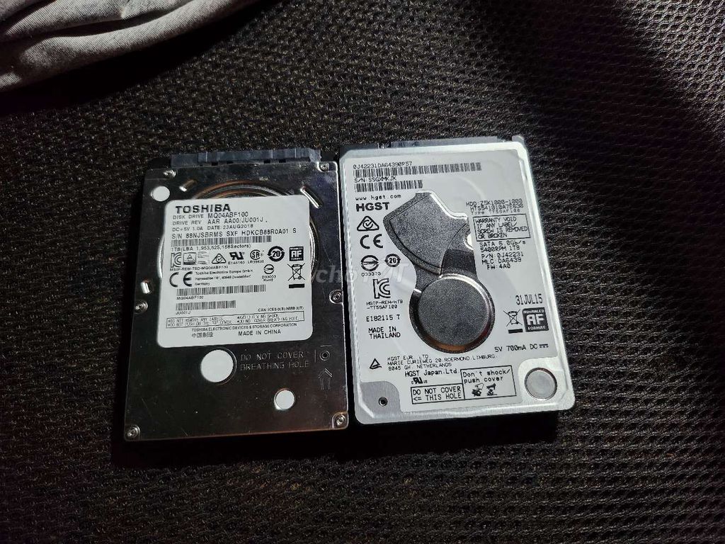 Ổ cứng HDD Toshiba HGST 1TB sk100%. Mua bán Linh kiện (RAM, Card...) tại Thành phố Thủ Đức Tp Hồ Chí Minh được đăng bởi Levante hình 1