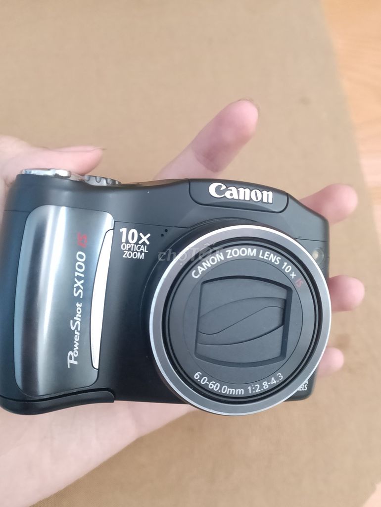 Máy ảnh Canon PowerShot SX100 IS Đen. Mua bán Máy ảnh, Máy quay tại Huyện Châu Đức Bà Rịa - Vũng Tàu được đăng bởi Mega Shop hình 1