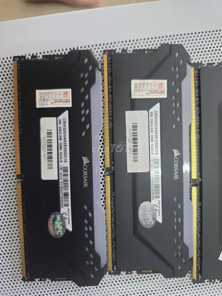 RAM Corsair Vengeance Pro RGB 32GB. Mua bán Linh kiện (RAM, Card...) tại Quận Bình Tân Tp Hồ Chí Minh được đăng bởi MPV hình 1