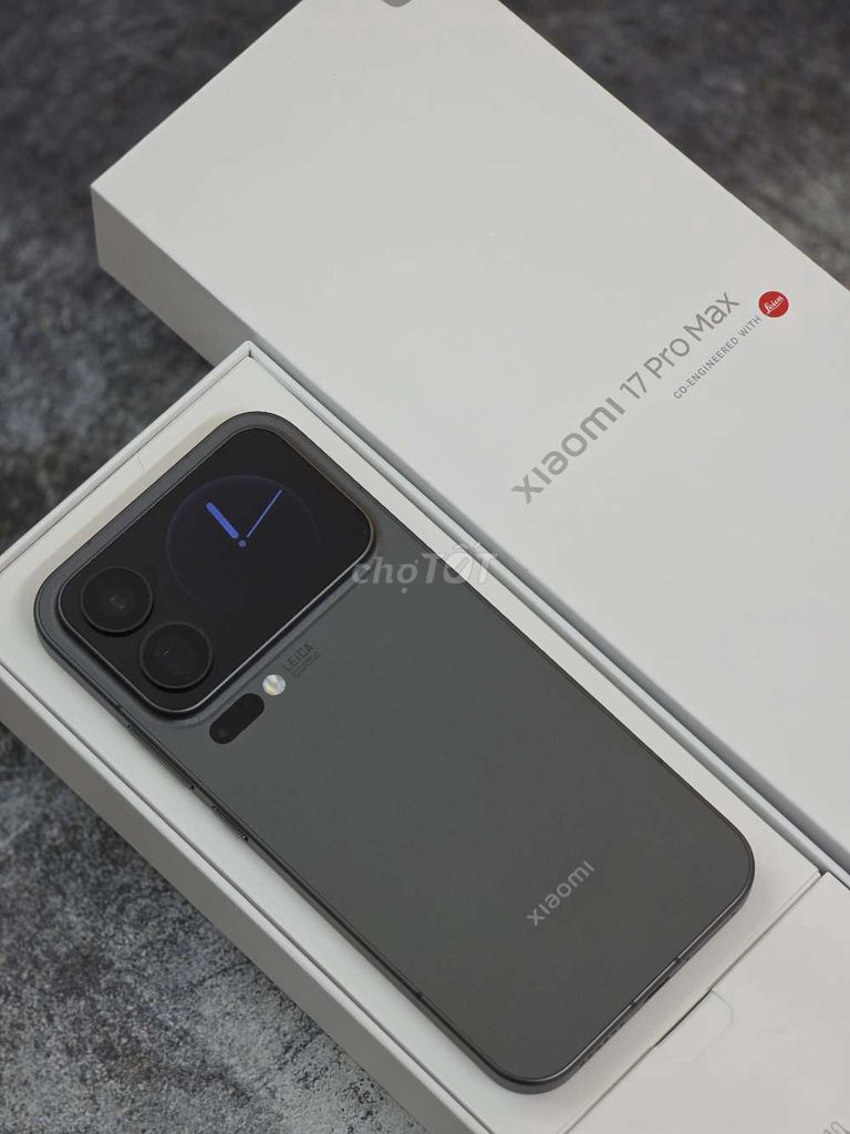 Xiaomi 17 Pro Max 5G 12GB/512GB Đen. Mua bán Điện thoại tại Quận Thanh Khê Đà Nẵng được đăng bởi Tú MB hình 1