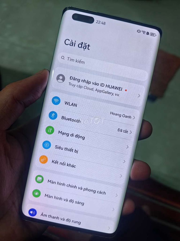 Huawei Mate 40 Pro 256GB Đa sắc. Mua bán Điện thoại tại Huyện Bình Chánh Tp Hồ Chí Minh được đăng bởi Huỳnh Tấn Hậu hình 1