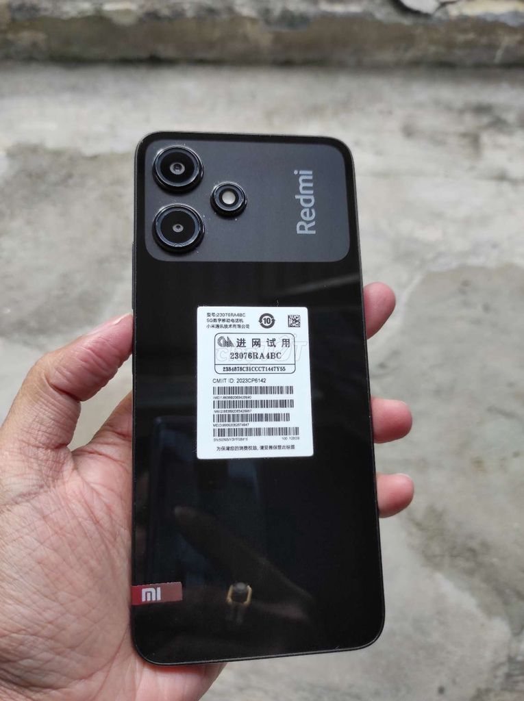 Xiaomi redmi 12r nguyên rin bộ nhớ 128g pin 5000