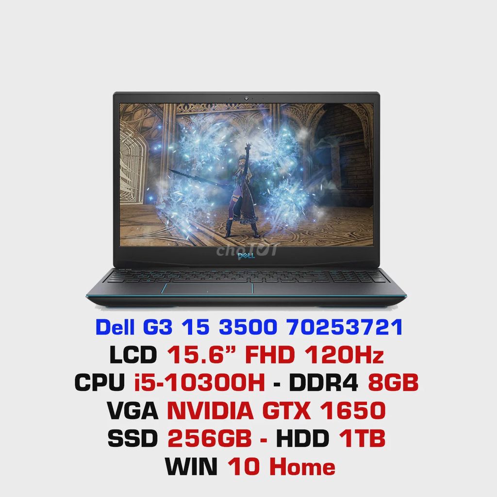 Dell G3 15 3500 i5-10300H (Có Fix). Mua bán Laptop tại Quận Tân Phú Tp Hồ Chí Minh được đăng bởi Hùng hình 1
