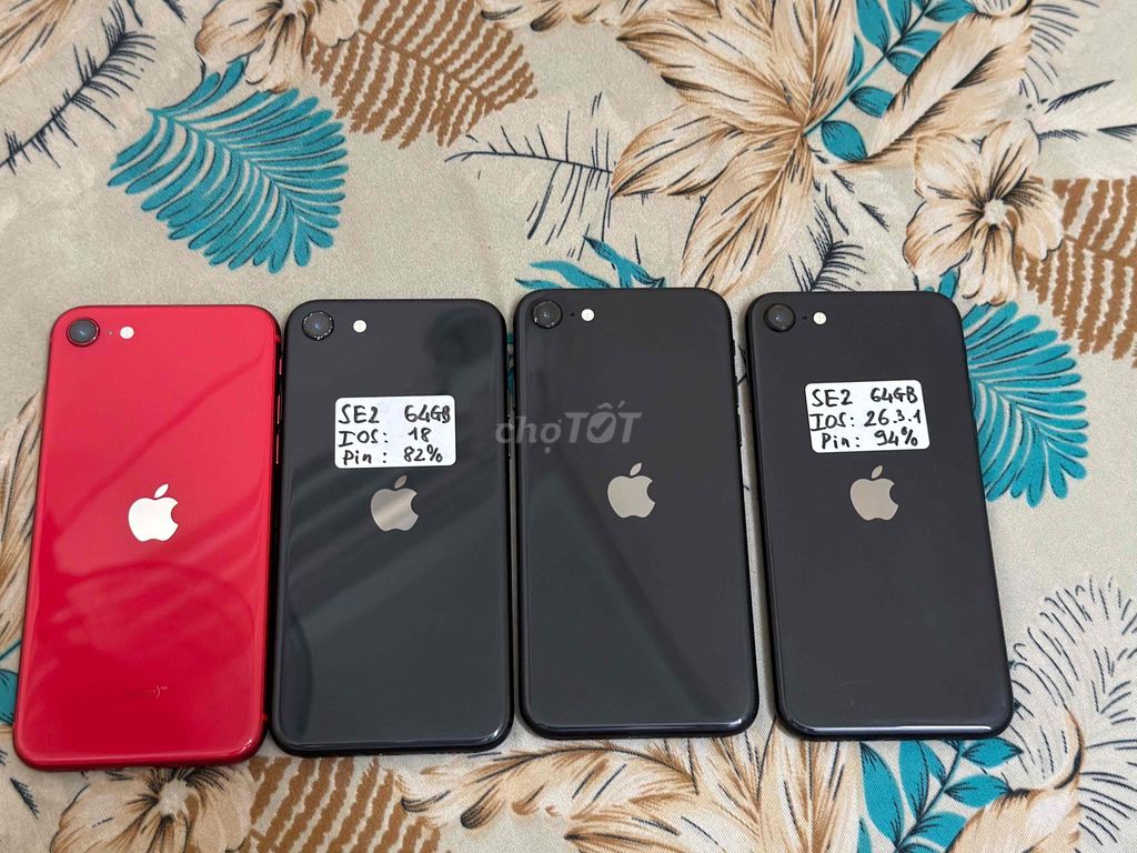 IPhone SE2 64gb Qte Zin Chuẩn. Mua bán Điện thoại tại Quận Bình Thạnh Tp Hồ Chí Minh được đăng bởi PhaOneFt hình 1