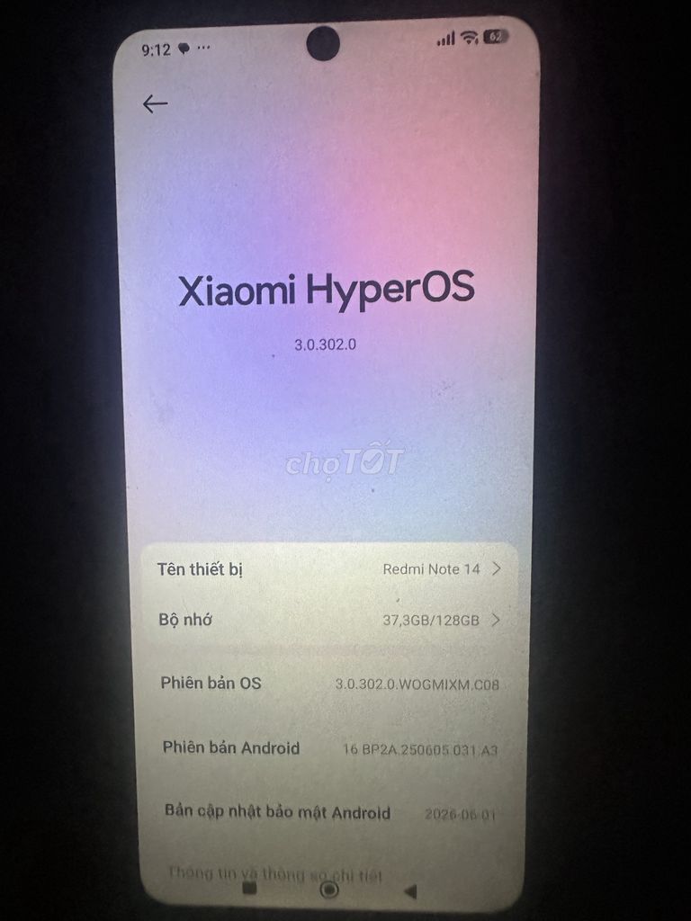 Xiaomi Redmi Note 14 128GB Xanh lá. Mua bán Điện thoại tại Quận 4 Tp Hồ Chí Minh được đăng bởi Đại Quân hình 1