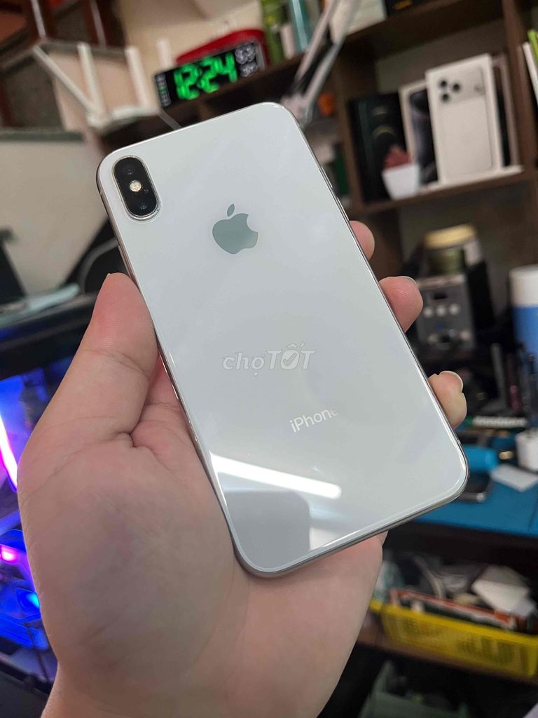 Apple iPhone X 64GB Trắng Đã sử dụng. Mua bán Điện thoại tại Thành phố Biên Hòa Đồng Nai được đăng bởi TH MOBILE hình 1