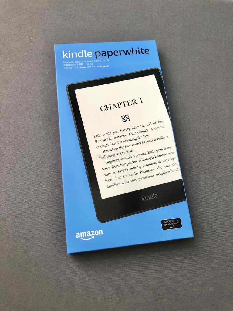 Kondle Paperwhite 5 - 16GB (New seal) + Cover. Mua bán Máy tính bảng tại Quận 3 Tp Hồ Chí Minh được đăng bởi Nga Linh hình 1