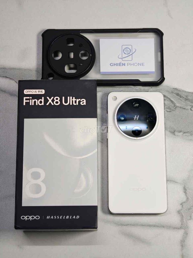 OPPO Find X8 NĐ Ultra Trắng 16/512Gb Fullbox 98.5. Mua bán Điện thoại tại Thành phố Dĩ An Bình Dương được đăng bởi Khôi Ghiền Phone  hình 1