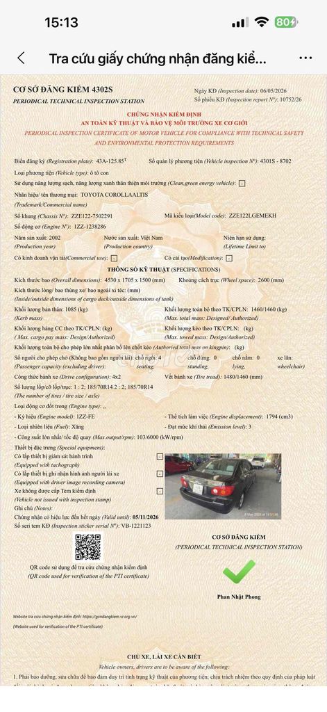 Toyota Corolla Altis 2002 черный 200 тыс. км