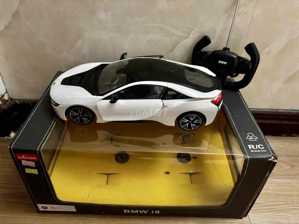 Xe điều khiển BMW i8 Trắng 1:14. Mua bán Sở thích khác tại Quận 11 Tp Hồ Chí Minh được đăng bởi Cẩm Hùng hình 1