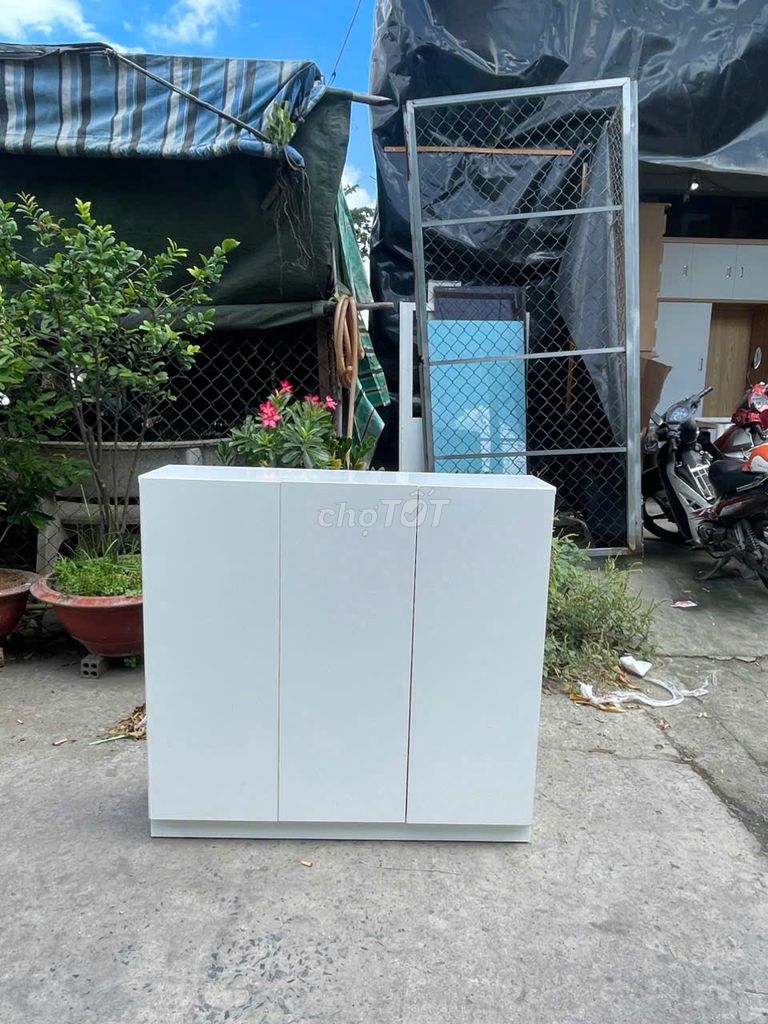 Tủ giày Gỗ MDF Trắng . Mua bán Tủ, kệ gia đình tại Quận Bình Tân Tp Hồ Chí Minh được đăng bởi HÀNG THANH LÝ NỘI THẤT 268 hình 1