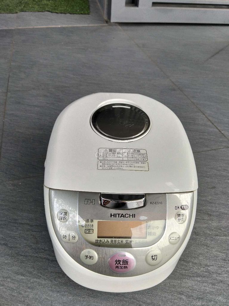 Nồi cơm điện Hitachi 1L Trắng. Mua bán Bếp, lò, đồ điện nhà bếp tại Quận Thốt Nốt Cần Thơ được đăng bởi AN and TÔN hình 1