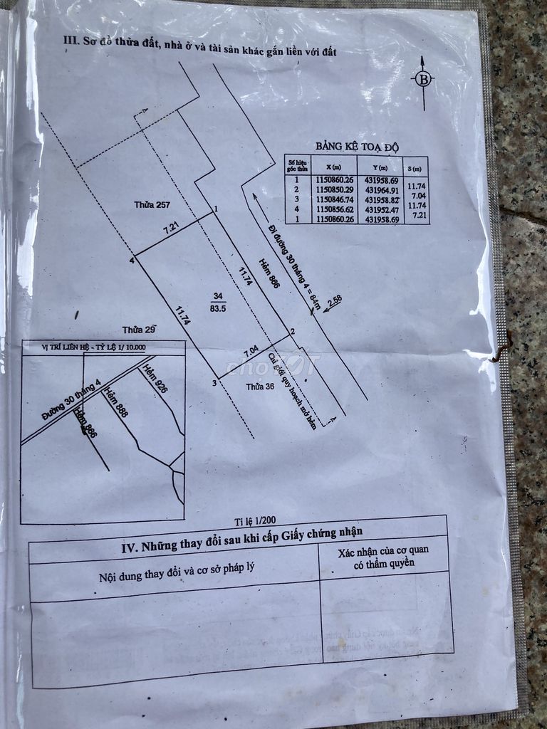 CHÍNH CHỦ cần bán 2 căn nhà liền nhau hẻm 866 đường 30/4 - P11