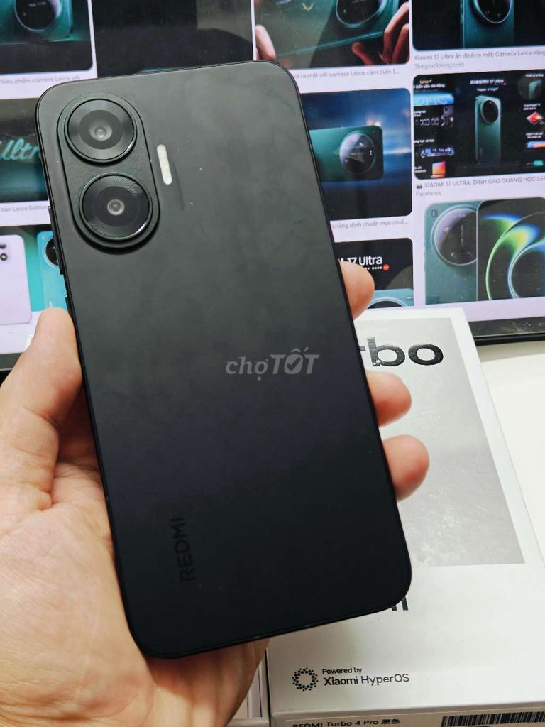 Xiaomi Redmi Turbo 4 Pro 256GB Đen 99%. Mua bán Điện thoại tại Quận Hà Đông Hà Nội được đăng bởi Tài hình 1
