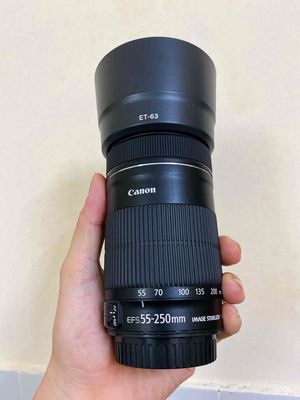 Lens Canon 55-250is STM đẹp