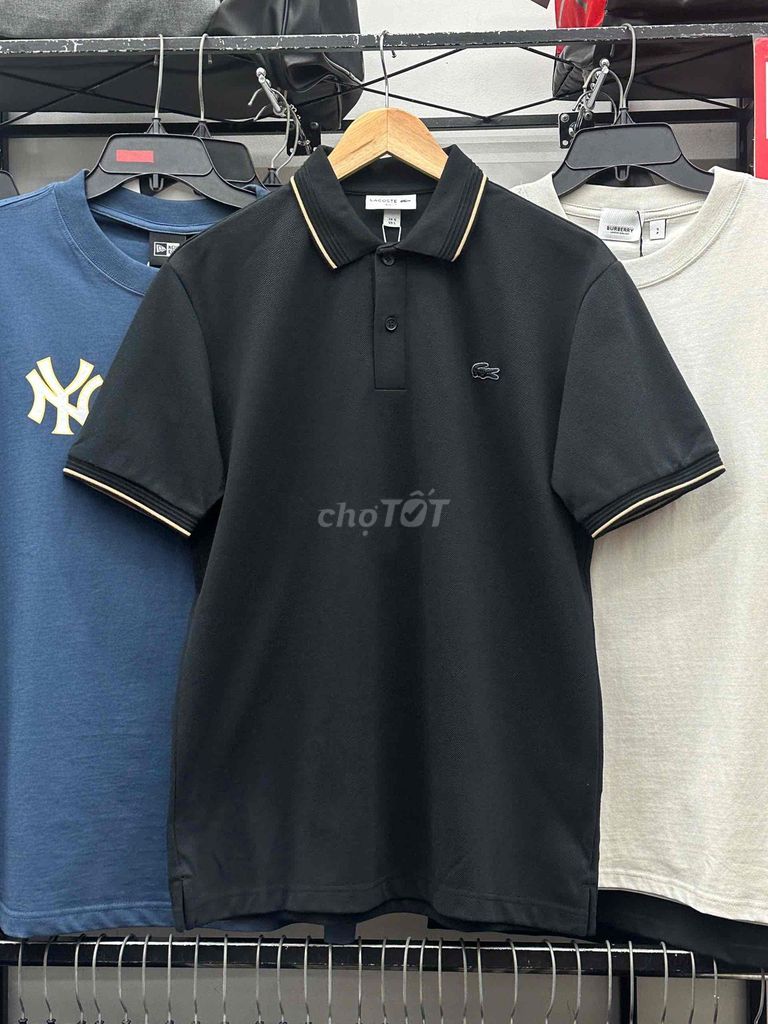 Áo polo Lacoste Nam Đen size L, XL. Mua bán Quần áo tại Thành phố Thủ Đức Tp Hồ Chí Minh được đăng bởi HanghieuOUTLET  hình 1