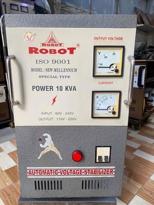 ổn áp ROBOT 10kva dãi 60v-240v dây đồng 100%. Mua bán Đồ chuyên dụng, Giống nuôi trồng tại Quận Bình Tân Tp Hồ Chí Minh được đăng bởi  ổn áp cũ bình tân 