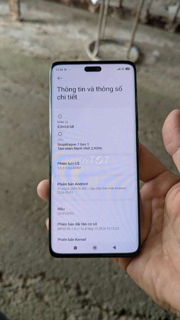 Xiaomi Mi 13 Lite 8GB/128G có giao lưu . Mua bán Điện thoại tại Huyện Mang Thít Vĩnh Long được đăng bởi nimi hình 1