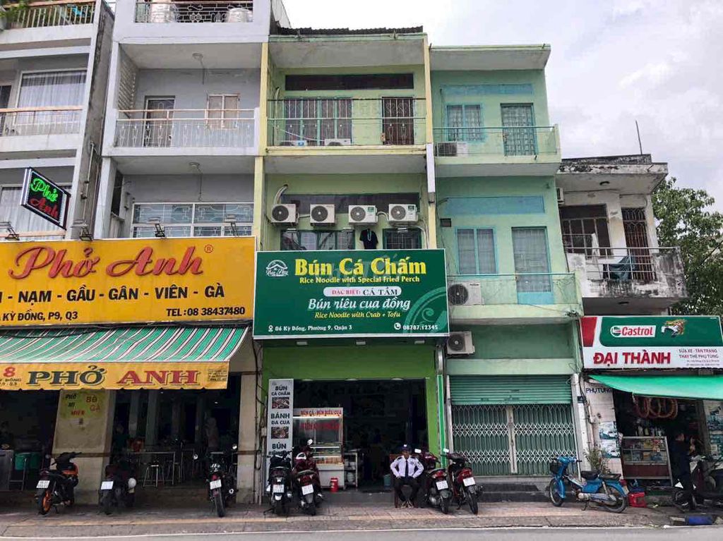 Cho thuê MT số 6 Kỳ Đồng, P9, Quận 3