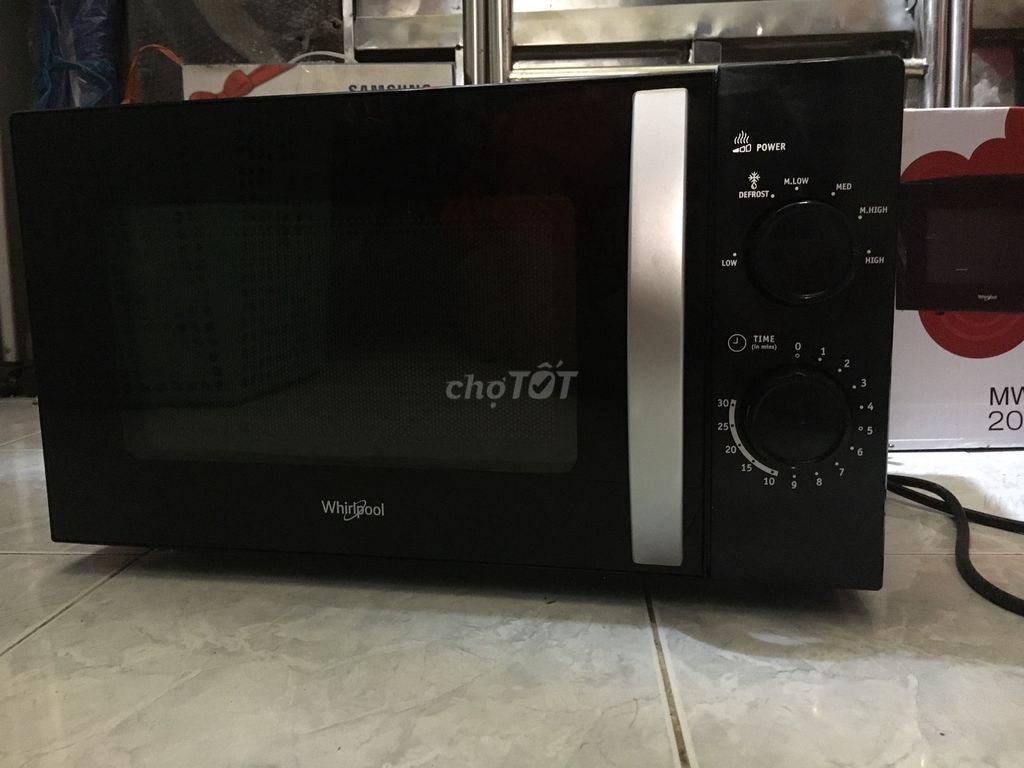 Lò vi sóng Whirlpool MWX201 BL Đen. Mua bán Bếp, lò, đồ điện nhà bếp tại Quận 3 Tp Hồ Chí Minh được đăng bởi Le Trang hình 1