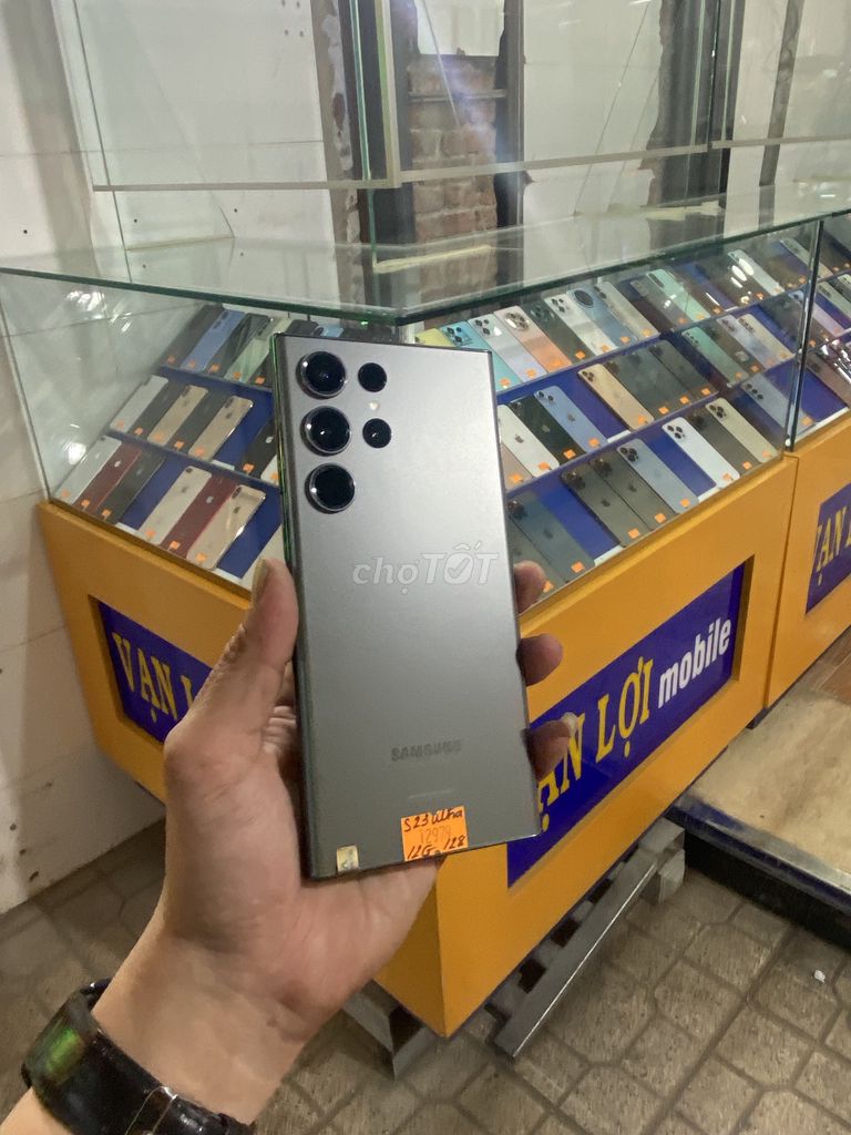 Samsung S23 Ultra Xám Đẹp (8GB/256GB). Mua bán Điện thoại tại Thành phố Bến Tre Bến Tre được đăng bởi VanLoi Mobile hình 1