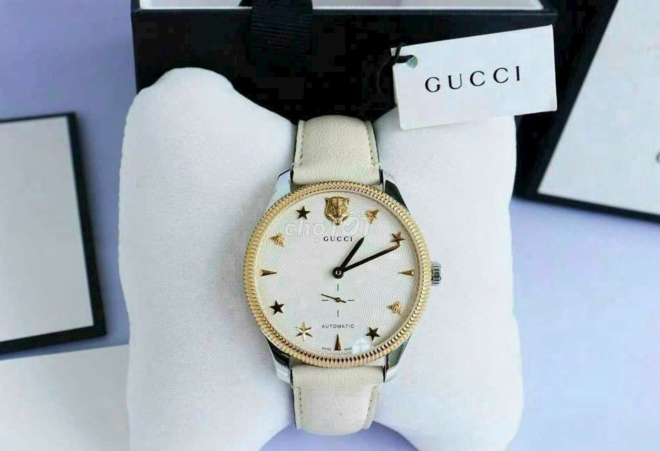 Đồng hồ Nam Gucci máy cơ mới chưa dùng Fullbox