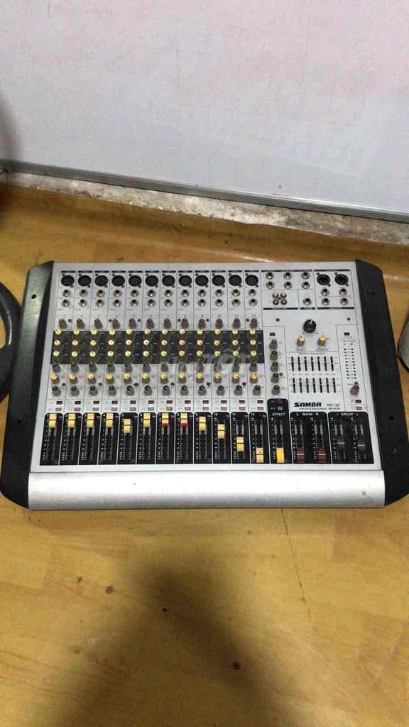 Bàn mixer Samba PMX-1202 Bạc còn tốt. Mua bán Tivi, Âm thanh tại Quận Gò Vấp Tp Hồ Chí Minh được đăng bởi Phùng Cường hình 1