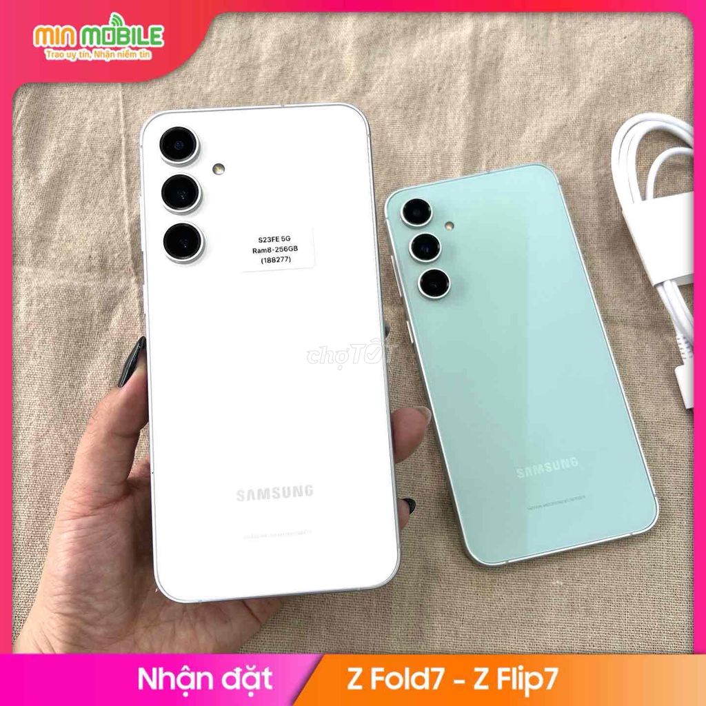 Samsung Galaxy S23 FE Trắng, Xanh lá. Mua bán Điện thoại tại Quận Ngô Quyền Hải Phòng được đăng bởi lê thanh thuỷ hình 1