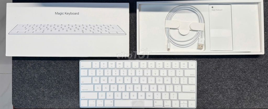 Bàn phím Apple Magic Keyboard Bạc. Mua bán Phụ kiện (Màn hình, Chuột...) tại Thành phố Trà Vinh Trà Vinh được đăng bởi Son Nguyen hình 1
