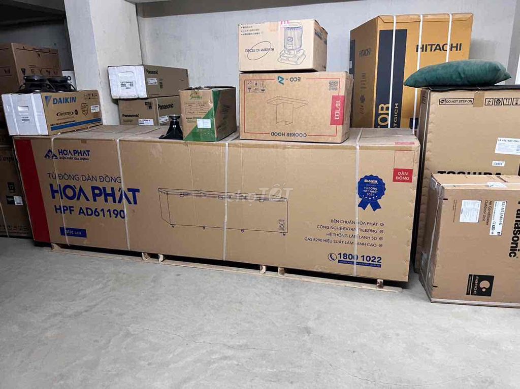 Tủ đông Hòa Phát HPF AD61190 1190L 3 cánh. Mua bán Tủ lạnh tại Quận Bắc Từ Liêm Hà Nội được đăng bởi LocVang2017.C0M hình 1