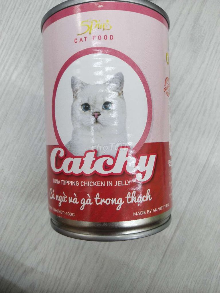 Thức ăn ướt 5Plus Cá ngừ gà 400g. Mua bán Phụ kiện, Thức ăn, Dịch vụ tại Quận 3 Tp Hồ Chí Minh được đăng bởi Sỹ hình 1