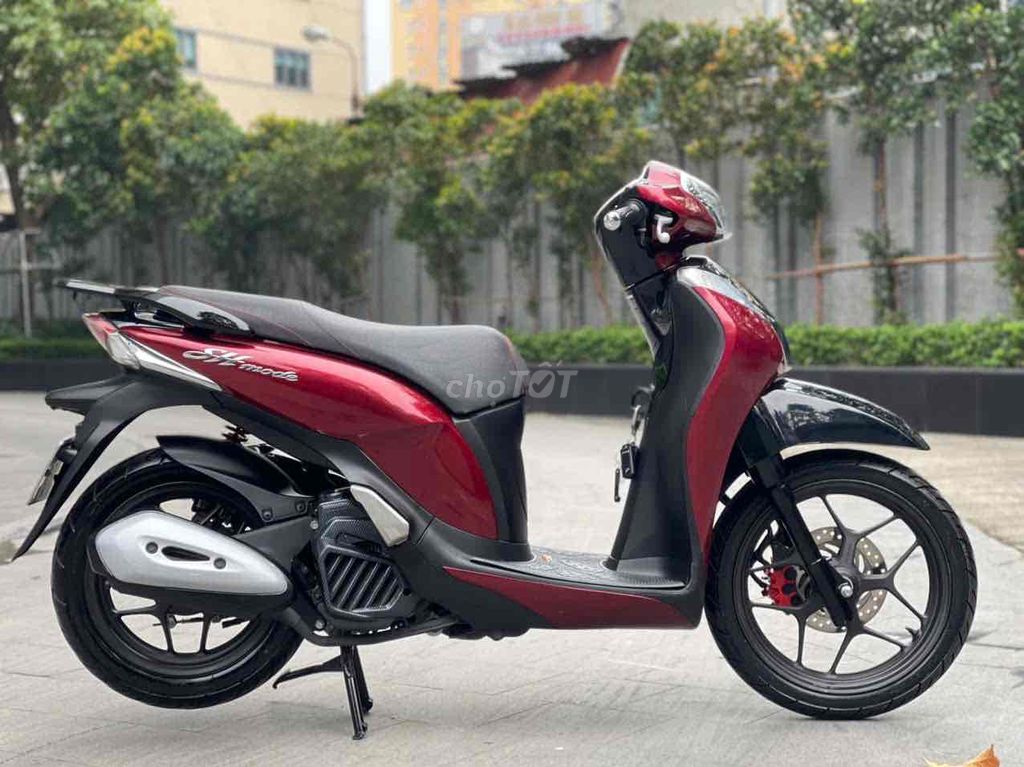 Honda SH Mode Sport 2018 Đỏ đen. Mua bán Xe máy tại Quận Cầu Giấy Hà Nội được đăng bởi Anh Khoa hình 4