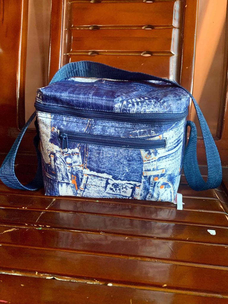 Túi xách nữ Vải dù Xanh jean. Mua bán Túi xách tại Thành phố Huế Thừa Thiên Huế được đăng bởi tiệm nhà Mật hình 1