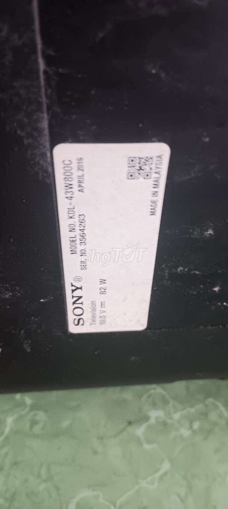 Tivi Sony KDL-43W800C. Mua bán Tivi, Âm thanh tại Quận Tân Phú Tp Hồ Chí Minh được đăng bởi a phuc hình 1