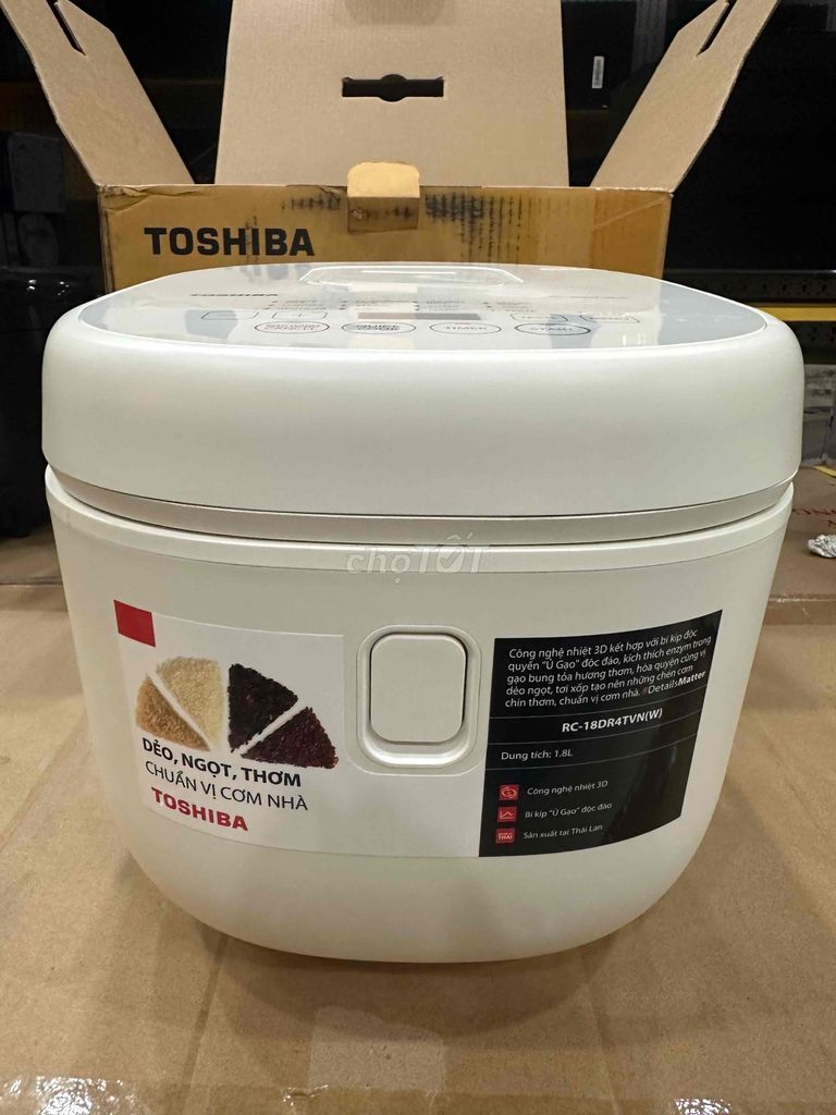 Nồi cơm điện tử Toshiba RC-18DR4TVN(W). Mua bán Bếp, lò, đồ điện nhà bếp tại Huyện Trảng Bom Đồng Nai được đăng bởi Huy hình 1