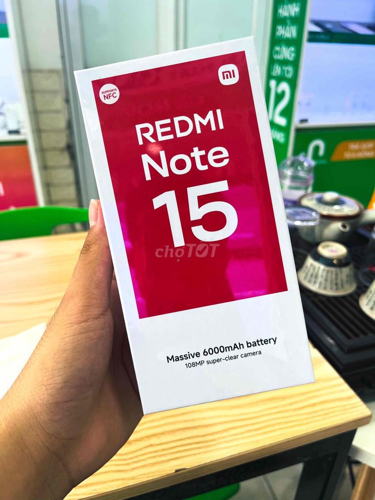 Xiaomi Redmi Note 15 128GB Đen. Mua bán Điện thoại tại Quận Ngô Quyền Hải Phòng được đăng bởi lê thanh thuỷ hình 1