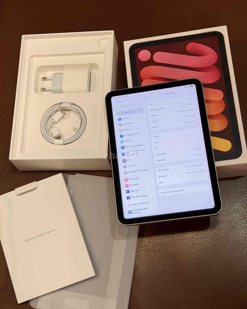 Ipad Mini 6 256Gb Pink chính hãng VN fullbox. Mua bán Máy tính bảng tại Quận 11 Tp Hồ Chí Minh được đăng bởi Nguyen Van Son hình 1