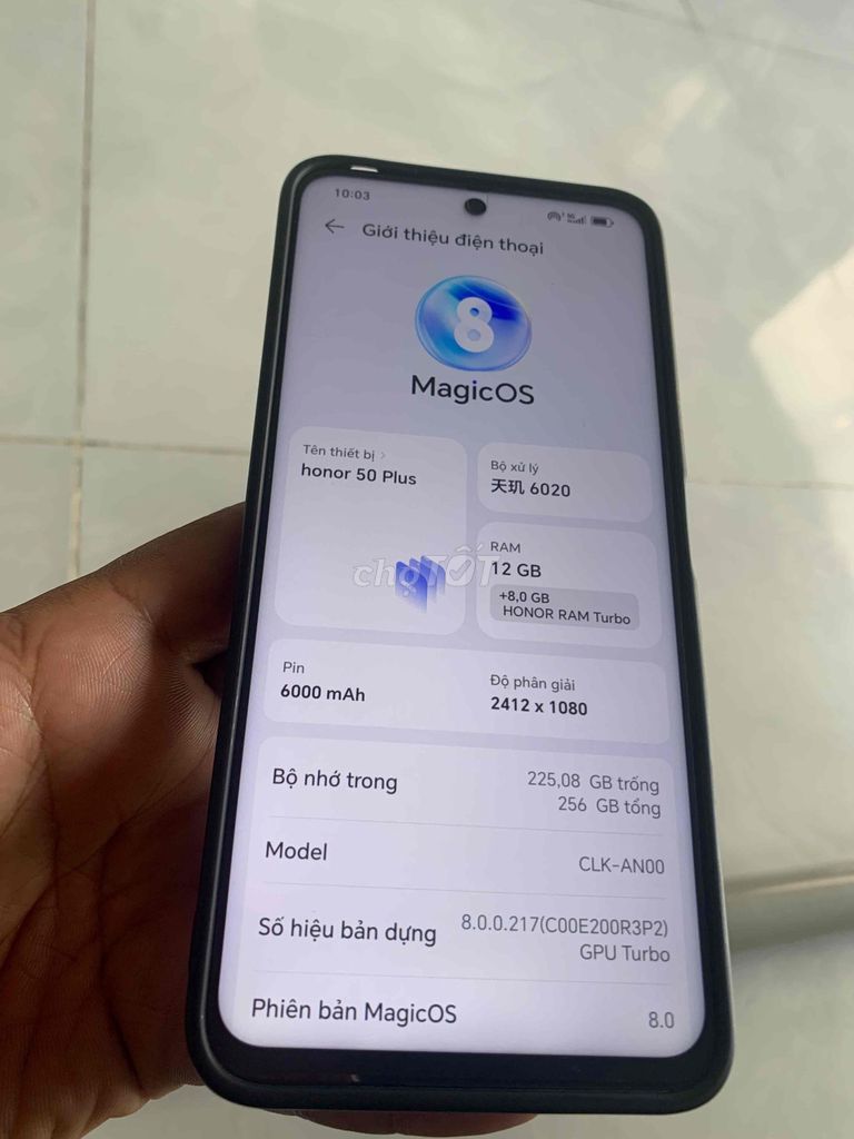 Honor 50 Plus 12GB/256GB. Mua bán Điện thoại tại Thành phố Thuận An Bình Dương được đăng bởi tình nguyen hình 1