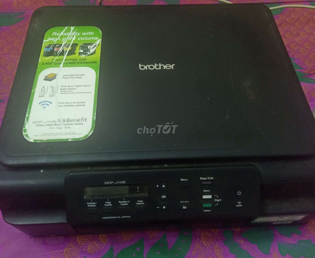 Máy in Brother DCP-J105 Đa chức năng Đen. Mua bán Đồ dùng văn phòng tại Quận Sơn Trà Đà Nẵng được đăng bởi mỹ hình 1