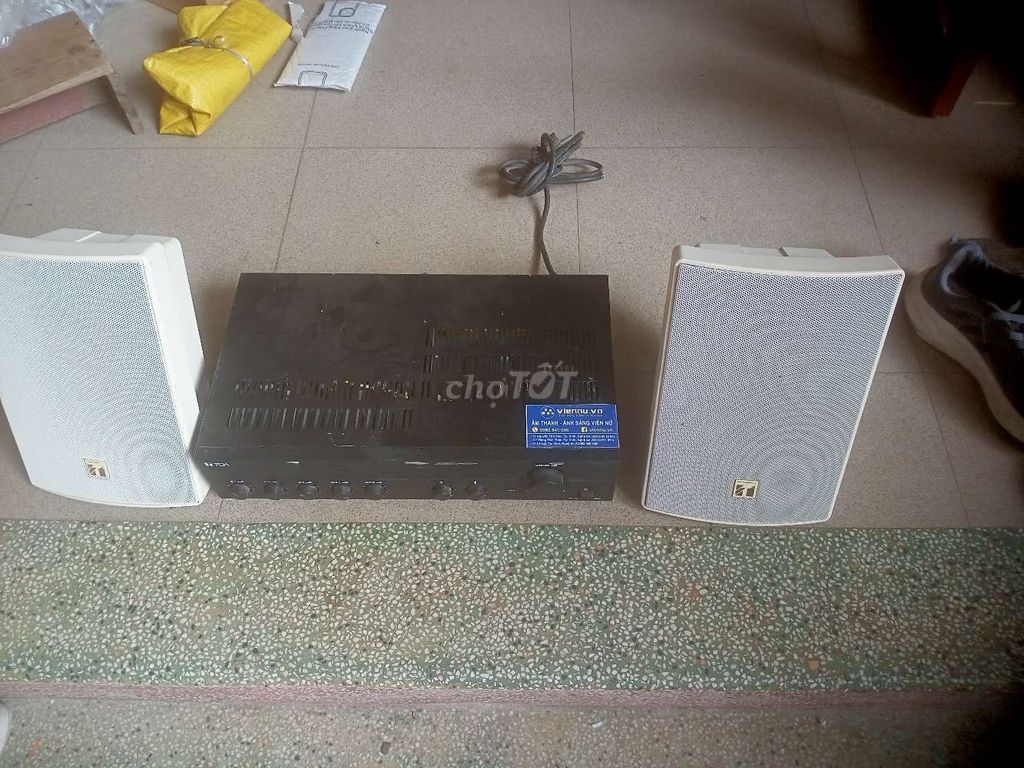Bộ âm thanh TOA A-2060 H BS-1030W. Mua bán Tivi, Âm thanh tại Thành phố Vinh Nghệ An được đăng bởi hàng bãi việt hình 1