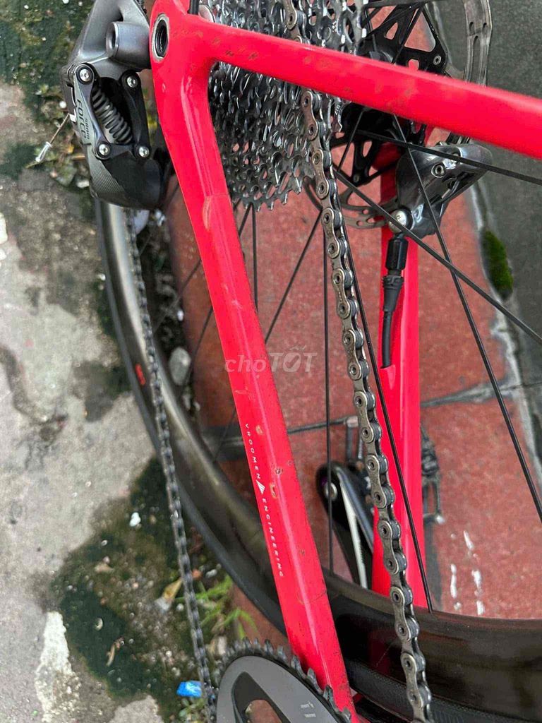 Xe road đua chuyên nghiệp nguyên con. hãng 3T Ý. Mua bán Xe đạp tại Quận Gò Vấp Tp Hồ Chí Minh được đăng bởi PHONG VŨ SHOP hình 5