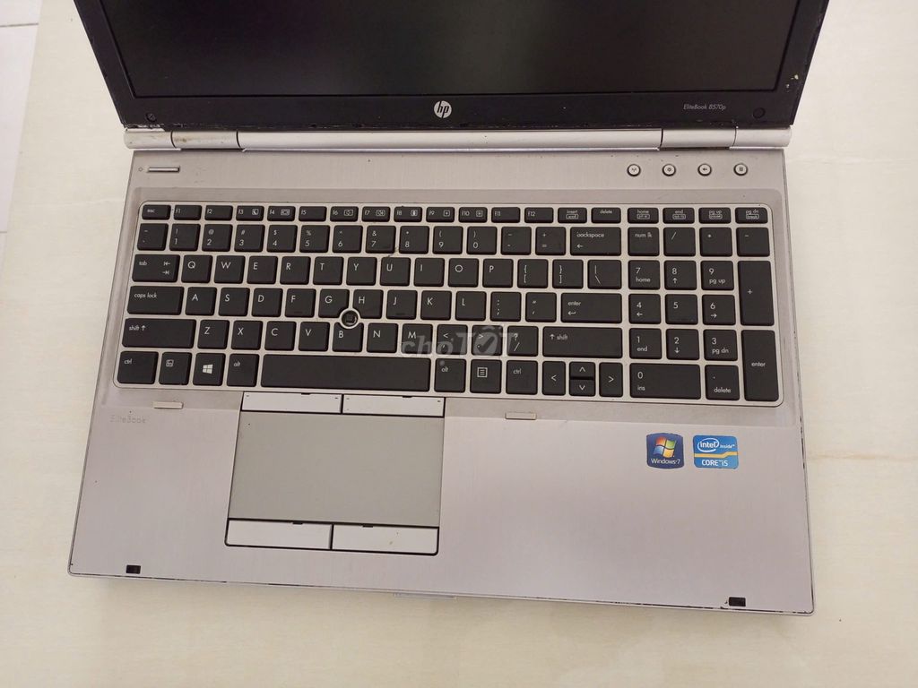 HP 8570P, CPU i5-3320M, RAM 8G, SSD 128G, Pin 1h