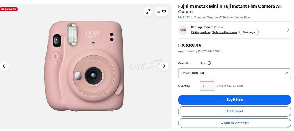 Máy ảnh Fujifilm Instax Mini 11. Mua bán Máy ảnh, Máy quay tại Quận 8 Tp Hồ Chí Minh được đăng bởi NGUYEN MR hình 1