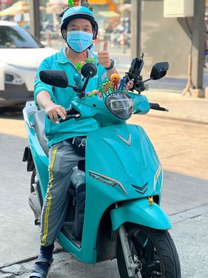 Tài Xế Xe máy điện Xanh SM - Thu nhập 20 triệu. Việc làm tại Quận Thanh Xuân Hà Nội được đăng bởi Công ty Cổ phần di chuyển Xanh và Thông minh - GSM hình 1